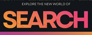 Logo for the world of search conference
